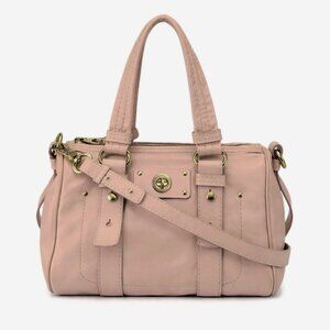 Marc by Marc Jacobs Blush Pink Leather Turnlock Satchel Crossbody